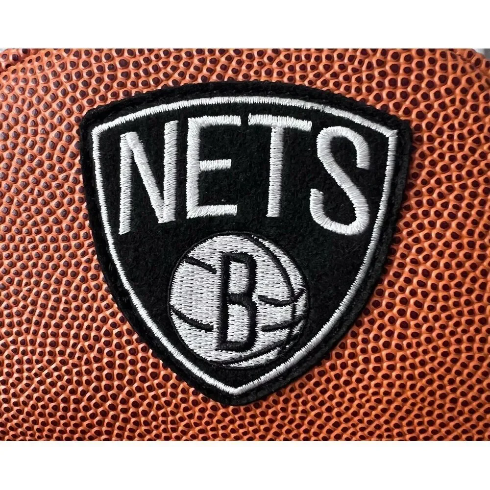 Loungefly NBA Brooklyn Nets Basketball Logo Mini Backpack Orange & Black - New